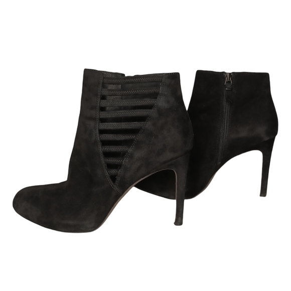 VIA SPIGA Genuine Suede Leather Ladder Cut Out Ankle Boot Heels 9.5 - Picture 8 of 9